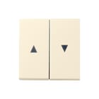 Gira - Systeem 55 OUD Bed.element / centr.pl. schakelmat. Wip 2Xjal Pl Cr