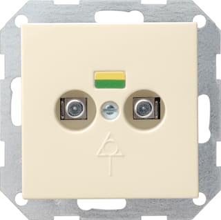 Gira - Systeem 55 Potentiaalvereffeningscontactdoos Wcd 2V Potvereff Cwg 55