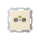 Gira - Systeem 55 Potentiaalvereffeningscontactdoos Wcd 2V Potvereff Cwg 55