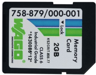 Wago - Opslagmedium digitaal 758-879/000-001
