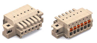 Wago - Kabelconnector v printplaatconnect. kablconn 2734-109/031-000