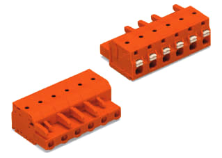 Wago - Kabelconnector v printplaatconnect. kablconn 2231-706/026-000