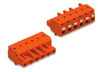 Wago - Kabelconnector v printplaatconnect. kablconn 2231-704/008-000