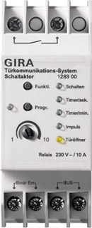 Gira - Aanvull. app. deur-/video-intercom Schakelactor 16A Din Deur