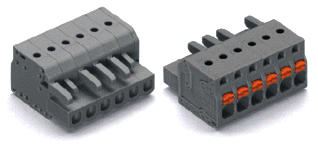 Wago - Kabelconnector v printplaatconnect. kablconn 2231-103/102-000