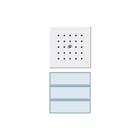 Gira - TX44 Deurstation deurcommunicatie Deurstat Lds 3V W Wit Aud