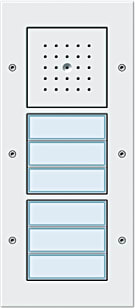 Gira - Deurstation deurcommunicatie Deurstat Lds 6V W Wit Opb