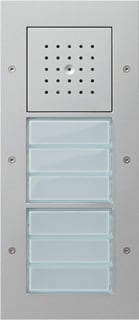 Gira - Deurstation deurcommunicatie Deurstat Lds 6V W Alu Opb