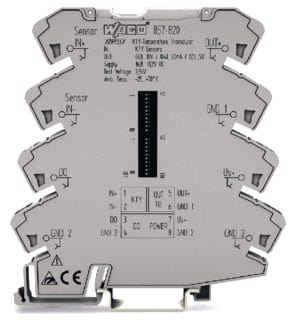 Wago - Temperatuurmeetomvormer tempmtomvrmr 857-820
