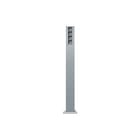 Gira - Energiezuilen Licht-/energiezuil E-Zuil 4 Ledig 1400Mm Alu