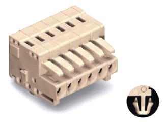 Wago - Kabelconnector v printplaatconnect. kablconn 734-108/008-000