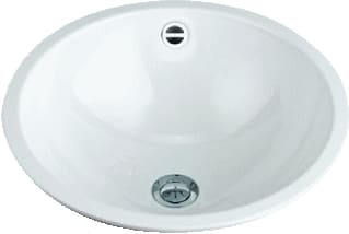 Alape - EB Wastafel / Fontein ebk400 inbouwbak wit