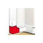 Legrand - DLP Snap on Verticaal hoekstuk wandgoot Vert Hoek 075646