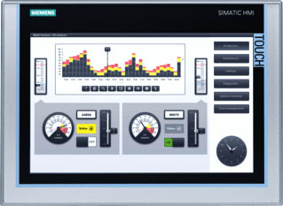 Siemens - SIMATIC HMI Grafisch paneel 6Av2124-0Mc01-0Ax0