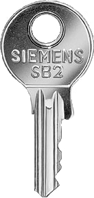 Siemens - 3SB2 Sleutel voor kast/lessenaar Key 3Sb29082Aj
