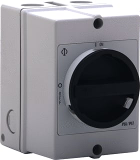 Kraus & Naimer - Besturingsschakelaar Opb 3P 0-1 25A Ip66