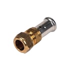 Henco - 30P Fitting met 2 aansluitingen Pers Re.Kopp 20 X 22Knel
