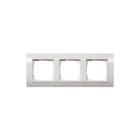 Gira - Standaard 55 Afdekraam schakelmateriaal Afdkrm 3V St55 Breed Zwg