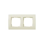 Gira - Standaard 55 Afdekraam schakelmateriaal Afdkrm 2V St55 Breed Cwg