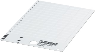 Phoenix Contact - US Thermomark Codering rijgklem Cod. Us-Emlp(35X9)