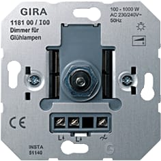 Gira - Basisunit Dimmer 100-1000W D Basis