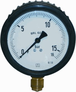 AFRISO - BRL6000 Buisveermanometer Euro Manom Radiaal 16B