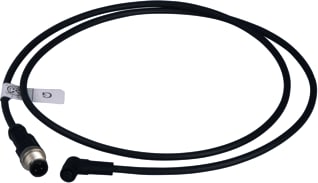 TeSensors - Sensor/actorkabel met connector jumpkab 3p m12-m8 v haaks
