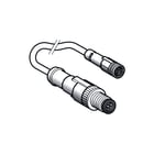 TeSensors - Sensor/actorkabel met connector jumpkab 3p m12-m8 v recht