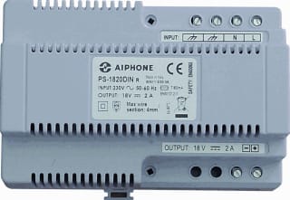 Aiphone - PS 24 Universele voedingseenheid Netv 24Vdc Ps-2420Din 2A