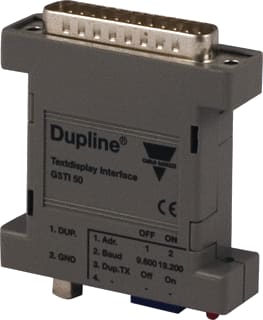 Carlo Gavazzi - Interface bussysteem gsti50