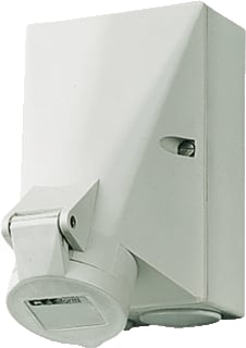 Mennekes - CEE-wandcontactdoos Wcd Cee 2P 16A 20-50V Dc
