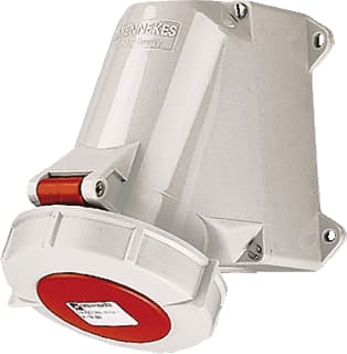 Mennekes - CEEform CEE-wandcontactdoos wcd cee 7p 16a 400v ip67