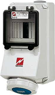 Mennekes - CEE-cont.doos uitschak.baar, bevei. Wcd Cee 3P 16A 230V Rail