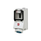 Mennekes - CEE-cont.doos uitschak.baar, bevei. Wcd Cee 3P 16A 230V Rail