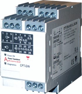 Carlo Gavazzi - Vermogensmeetwaarde-omvormer cptdinav61ls2ax