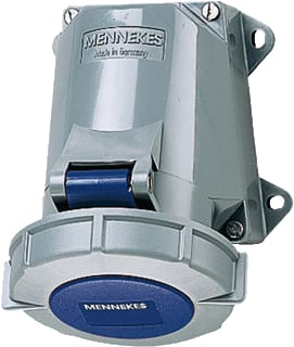 Mennekes - CEEform CEE-wandcontactdoos wcd cee wd 3p 16a vn 230v