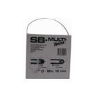 SB - Spanring rond luchtkanaal Multi Band 5Meter Rvs Sb5M