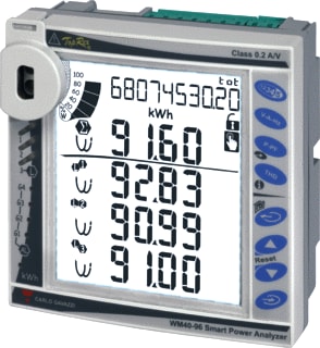 Carlo Gavazzi - WM40 Multifunctionele paneelmeter mulpnlmtr wm40av63l