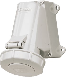 Mennekes - CEEform CEE-wandcontactdoos wcd cee 3p 16a schd ip67