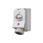 Mennekes - Duo CEE-cont.doos uitschak.baar, bevei. Wcd Cee 5P 63A 500 Wd