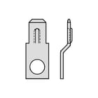 Klemko - Aderdoorverbinder rond/vlak 215245 Ds100