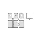 Klemko - Aderdoorverbinder rond/vlak 215480 DS100