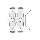 Klemko - Aderdoorverbinder rond/vlak 215450 DS100