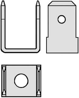 Klemko - Aderdoorverbinder rond/vlak 215455 Ds100