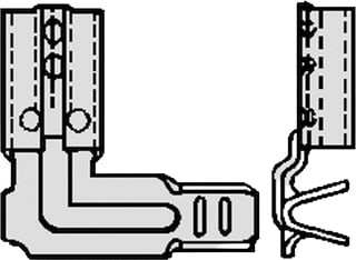 Klemko - B Aderdoorverbinder rond/vlak 210070 ds100