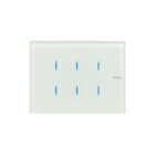 Bticino - My Home Tastsensor bussysteem Mh White Glas Sensor 6V