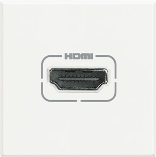 Bticino - Axolute Inzetplaat schakelmateriaal Axo White Hdmi 1 Module