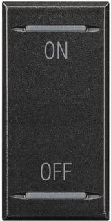 Bticino - Axolute Bed.element / centr.pl. schakelmat. bths4911ag