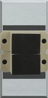 Bticino - Axolute Inzetplaat schakelmateriaal axo tech sc duplex 2v 1m