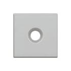 Bticino - Axolute Blindplaat drukknop/signaallamp axo tech kabeluit 9mm 2m